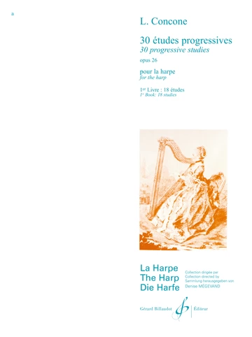 30 Études progressives, op. 26. Volume 1 Visuel